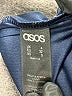 ASOS 100% Polyester Solid Blue Casual Dress Size 0 - photo 8