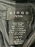 Virgo 100% Polyester Solid Black Casual Dress Size 8 (petite) - photo 7