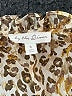 by the River 100% Polyester Animal Print Gold Long Sleeve Blouse Size S - photo 7