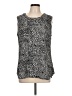 Grace 100% Polyester Black Sleeveless Top Size L - photo 1