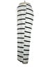 Shein Curve 100% Polyester Stripes Silver Casual Pants Size 1X - photo 5
