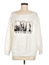 Shein Print Ivory Sweatshirt Size 6 - photo 1