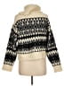 Universal Thread Houndstooth Ivory Turtleneck Sweater Size M - photo 2