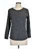 Style&Co Gray Long Sleeve Top Size L - photo 1