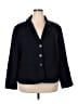Giorgio Sant'Angelo 100% Polyester Black Blazer Size 24W - photo 1