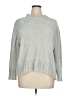 Cynthia Rowley TJX 100% Polyester Metallic Silver Turtleneck Sweater Size XL - photo 1