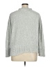 Cynthia Rowley TJX 100% Polyester Metallic Silver Turtleneck Sweater Size XL - photo 2
