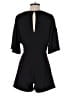 Lush Solid Black Romper Size M - photo 2