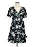 Unbranded 100% Polyester Floral Black Cocktail Dress Size S - photo 1