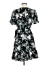 Unbranded 100% Polyester Floral Black Cocktail Dress Size S - photo 2