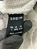Shein 100% Polyester White Cardigan Size L - photo 7