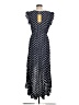Grecerelle Polka Dots Black Casual Dress Size M - photo 2