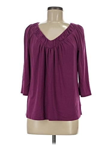 AB Studio 3/4 Sleeve Blouse (view 1)