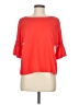 Ruby Rd. Red 3/4 Sleeve Top Size M (petite) - photo 1