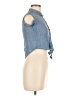 Rails Blue Sleeveless Button-Down Shirt Size 12 - photo 4