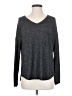 Calvin Klein Metallic Gray Pullover Sweater Size S - photo 1