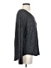 Calvin Klein Metallic Gray Pullover Sweater Size S - photo 4