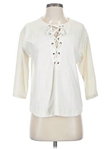 Madewell 3/4 Sleeve Blouse (view 1)