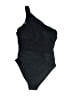Unbranded Solid Black One Piece Swimsuit Size S (estimated) - photo 1