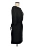 Jessica Simpson Solid Black Casual Dress Size M - photo 4
