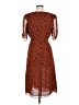 Nicholas Paisley Orange Cocktail Dress Size M (estimated) - photo 2