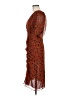 Nicholas Paisley Orange Cocktail Dress Size M (estimated) - photo 5
