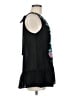 Unbranded 100% Polyester Black Casual Dress Size M (estimated) - photo 4