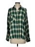 BDG Plaid Green Long Sleeve Button-Down Shirt Size XS - photo 1