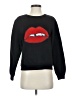 American Retro 100% Cotton Graphic Black Sweatshirt Size 0 - photo 1