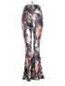 Unbranded 100% Polyester Print Gray Brown Active Pants Size M - photo 1