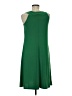 Carol Rose Solid Green Casual Dress Size M - photo 2