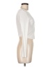 Shein Ivory Long Sleeve Top Size 6 - photo 4