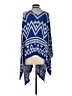 Staccato 100% Viscose Blue Kimono Size S - photo 2
