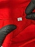 Unbranded 100% Polyester Solid Red Long Sleeve Blouse Size L - photo 7