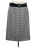 Cato 100% Acrylic Houndstooth Gray Casual Skirt Size 12 - photo 1