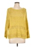 Three Dots Yellow Pullover Sweater Size L - photo 1