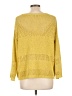 Three Dots Yellow Pullover Sweater Size L - photo 2