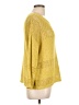 Three Dots Yellow Pullover Sweater Size L - photo 4