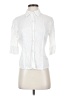 J.Crew White 3/4 Sleeve Button-Down Shirt Size XL (estimated) - photo 1