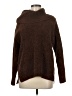 Joe Fresh 100% Polyester Brown Turtleneck Sweater Size M - photo 1