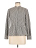 J.Crew Stripes Gray Long Sleeve Blouse Size 6 - photo 1