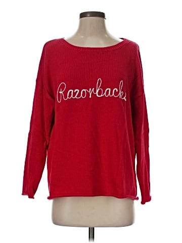 Pink Pineapple Pullover Sweater (view 1)
