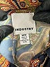 Industry 100% Polyester Paisley Brown Long Sleeve Blouse Size M - photo 7