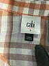 CAbi Plaid Orange 3/4 Sleeve Button-Down Shirt Size S - photo 7
