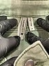 BCBGMAXAZRIA Hearts Green Jeans Size 28 waist - photo 4
