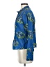 Lucky Brand Floral Blue Long Sleeve Blouse Size XS - photo 5