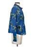 Lucky Brand Floral Blue Long Sleeve Blouse Size XS - photo 4