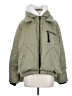 Avec Les Filles 100% Polyester Solid Green Snow Jacket Size S - photo 1