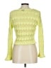 Freshman 1996 100% Polyester Yellow Cardigan Size L - photo 2