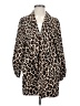 Worthington Animal Print Ivory Coat Size XL (petite) - photo 1